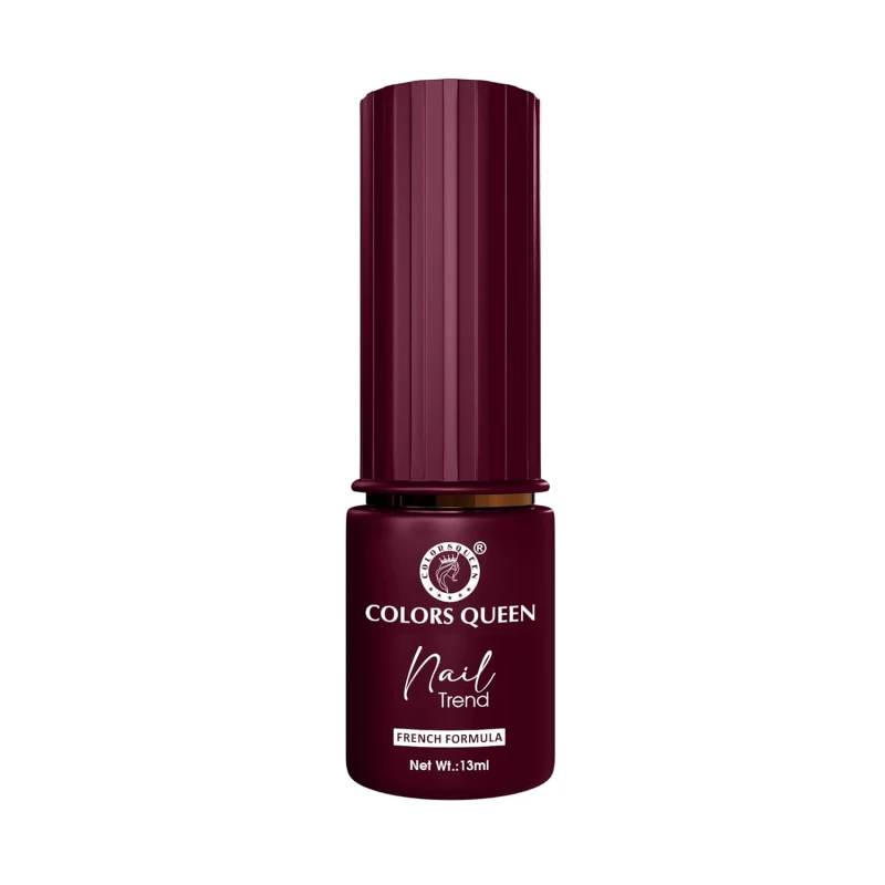 Colors Queen Nail Trend Glossy Nail Polish | Chip Resisting & Quick Drying Nail Paint with High Shine | 7 Toxin Free Formula | Vegan & Cruelty Free | Long Lasting & Vibrant Nail Paint for Women (Persian Plum, 13ml) thumbnail 5